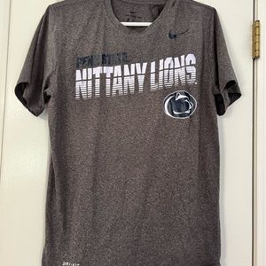 COPY - Nike College Dri-FIT Game Penn State College Navy/Dark Grey T-Shirt
